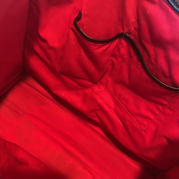 Trina Turk Geometric Large Tote Bag Leather - Picture 4 of 8